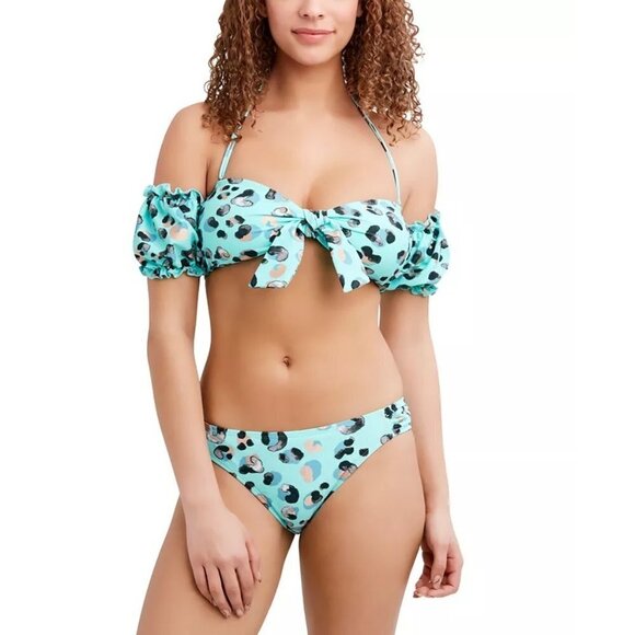 NWT BCBGeneration bandeau bikini top & bottom set, M - Picture 4 of 15